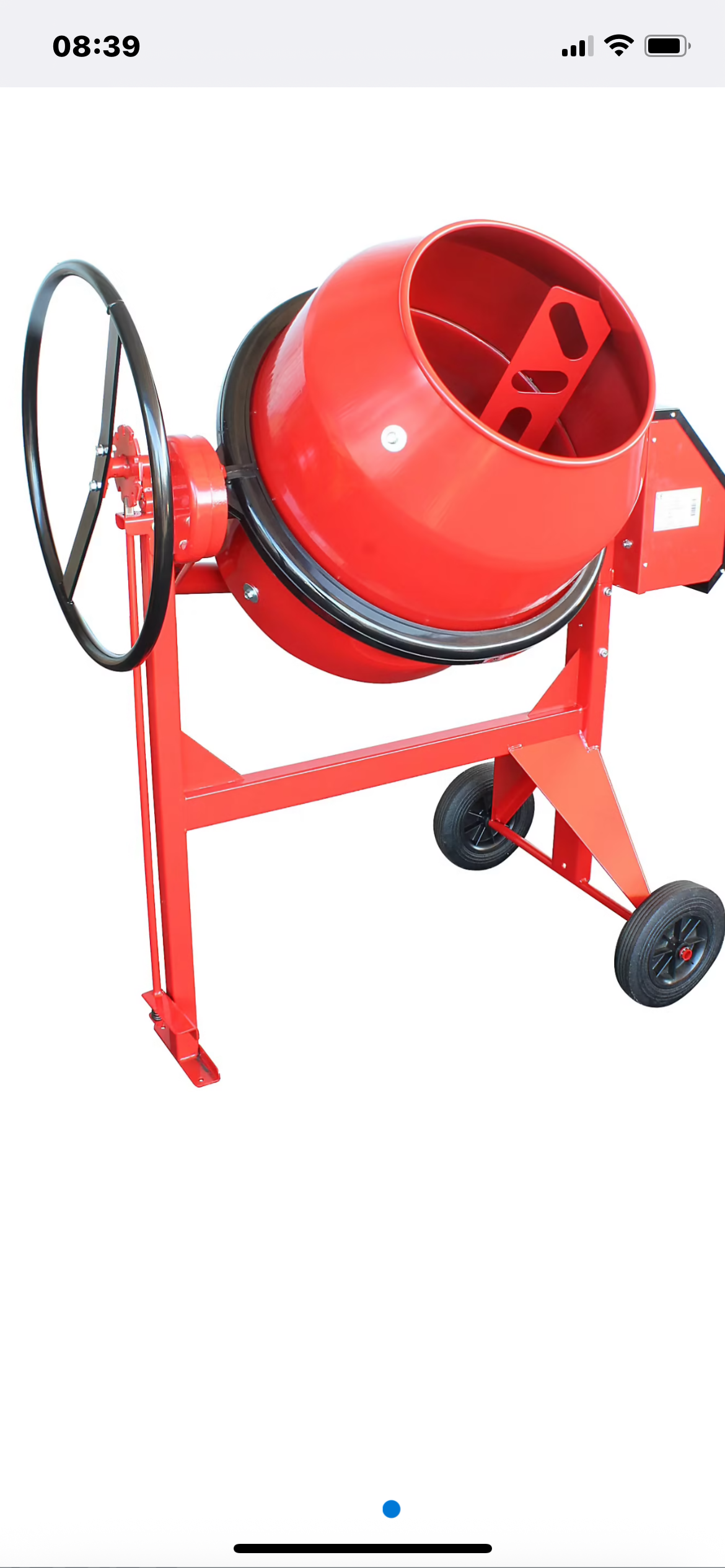 Image pour la location de Bétonnière 180 litres